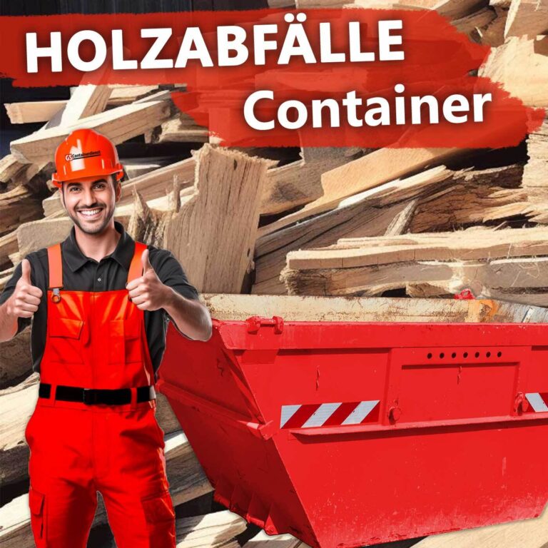 Holzabfälle Entsorgung durch GS Containerdienst in Hanau und Frankfurt